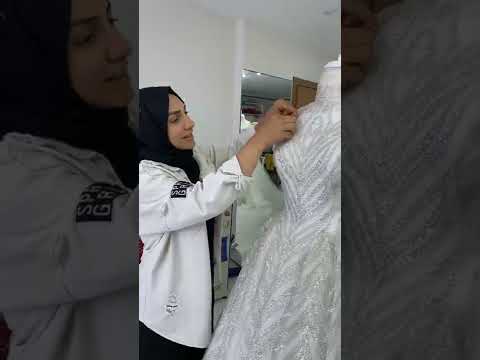 تعليم خياطه فستاين سهره سهل خطوه بخطوه تعليم خياطه فساتين خطوبه زفاف لاتنسو الاشتراك بالقناه