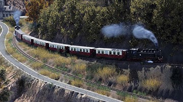 TransportFever2: (Narrow Gauge Railway Mountaineering Trip) ~1:4 "Megalomaniac" map