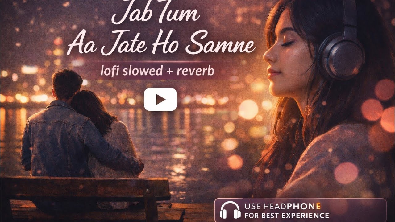 JAB TUM AA JATE HO SAMNE Relaxing lo_fi Version ll hindi love song ll lofi vibes 