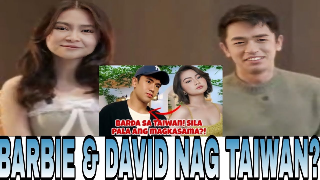 TOTOO KAYA🔥❗️ BARBIE FORTEZA AT DAVID LICAUCO NAG BAKASYON SA TAIWAN ❗️?