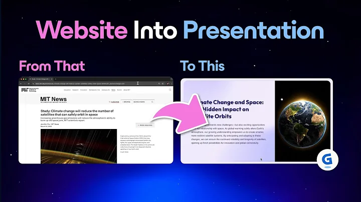 Turn Any Website Into a Stunning AI Presentation | Gamma Tutorial