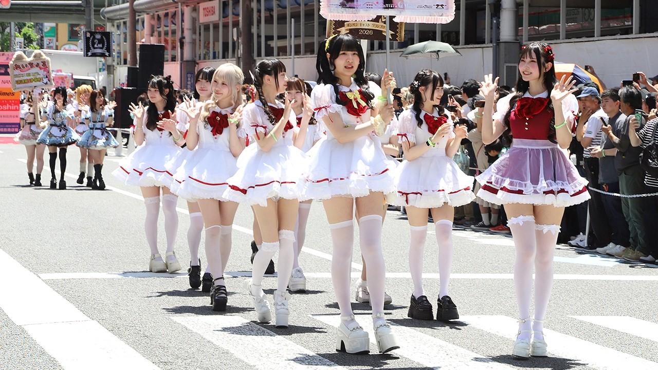 「日本橋ストリートフェスタ2026」日本橋メイド・コンカフェパレード