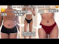 My Workout routine to lose 56 pounds - A full week of working out *Before &amp; After*