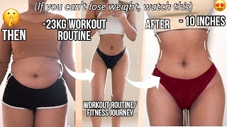 My Workout routine to lose 56 pounds - A full week of working out *Before & After* screenshot 3