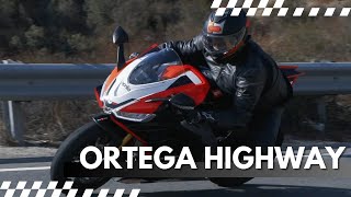 Long Sweeping Turns and 70 Degrees in Winter – Ortega Highway