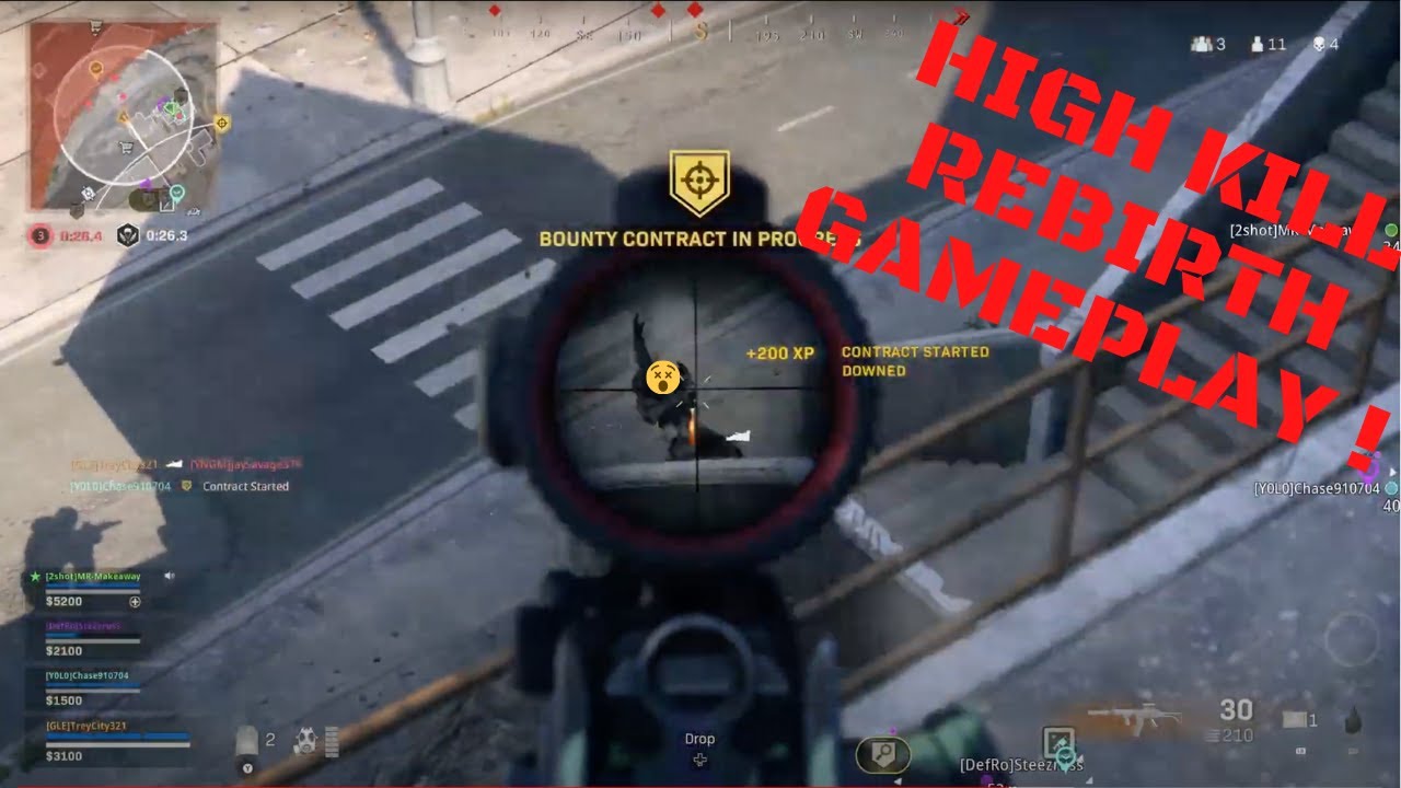 INSANE High Kill Gameplay COD Rebirth WIN! - YouTube