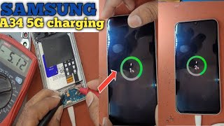 Samsung a34-5G Charging problem 100% Solution by mobile R Sikhe