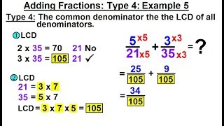 Famous Algebra - Ch. 0: Basic Concepts (23 of 26) Add/Subtract Fractions: Method 4: Example 5 Profile
