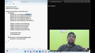 #Java | BorderLayout | AWT | Swings | Layout Managers | Telugu | Dr.Venkat