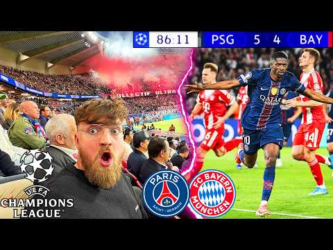 PSG vs. FC Bayern - UCL Stadionvlog 🔥😱 | HALBFINALE DER SUPERLATIVE 9 TORE | ViscaBarca thumbnail