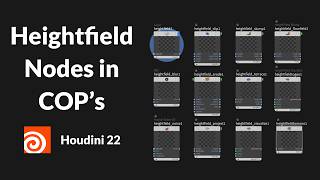 How to Work with Heightfields in COPs | Houdini 22