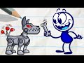 Pencilmate's Dog Got Some Tricks! | Animated Cartoons Characters| Animated Short Films| Pencilmation