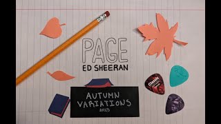 Full Ed Sheeran - Page [Music Video by Mia Rogers] News