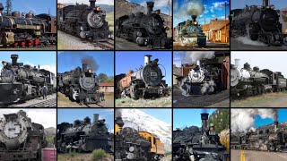  Denver and Rio Grande Western Reaction to all Surviving K class locomotives