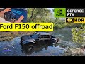 Ford F150 Modified Offroad Driving Forza Horizon 5