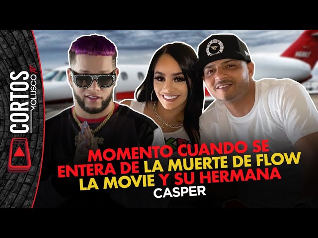 CASPER narra momento cuando se entera de la muerte de Flow La Movie y su hermana 🕊🙏🏽 class=