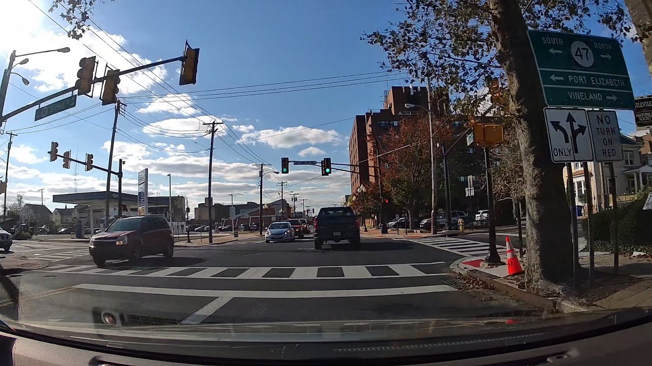 (3) NJ 49 Downtown Millville, NJ westbound YouTube