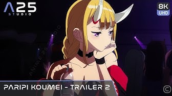 Paripi Koumei ganha um novo trailer - Anime United