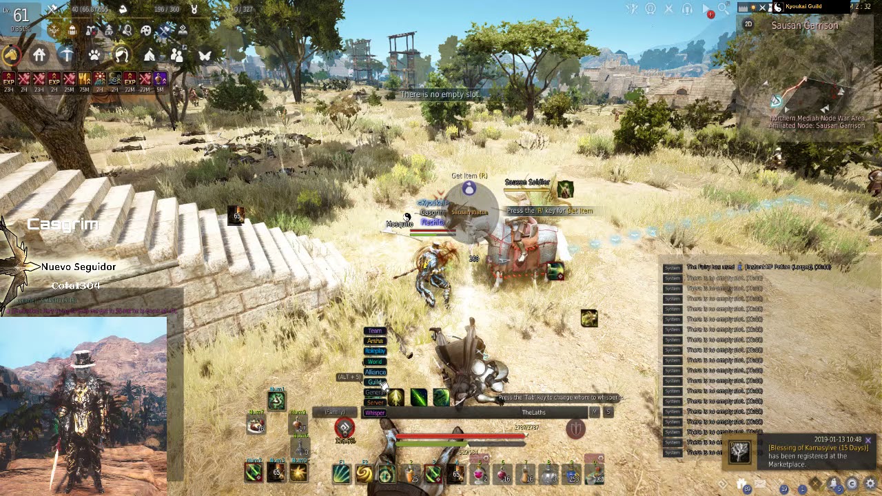 Black Desert Online Archer 61 Skill Points Farming YouTube