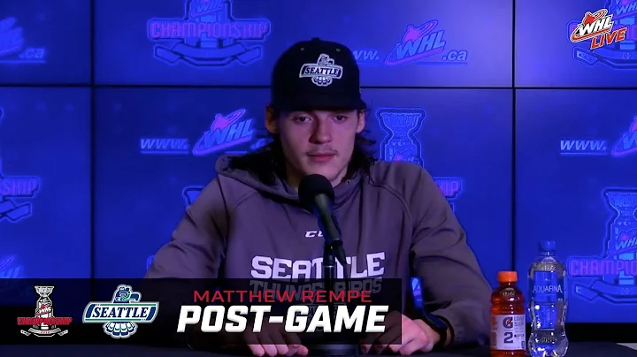 2022 WHL Championship Post-Game - Matthew Rempe