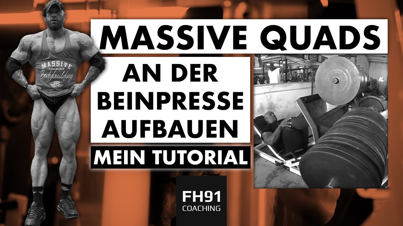 Hol das MAXIMUM an der Beinpresse raus! Viele Tipps um DEINE Ausführung zu optimieren 🦾