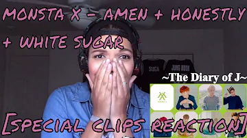 MONSTA X (Special Clip) - Amen+Honestly+White Sugar | Reaction! [WHY ARE THEY ALL SOOO ADORABLE!?]