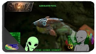 Fallout 4 - Alien Blaster Pistol Location - Zetan Technology