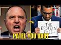 Kash Patel FREEZES After Adam Schiff UNLEASHES in Explosive Hearing Over Epstein Files