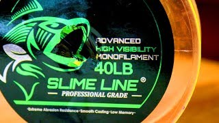 Slime Line Fishing Line - High Vis Never Looked So Good! Visit us at: www. slimeline.com