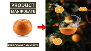 Create Transparent Effect in Photoshop | Transparent Orange Manipulation  #judementor  #photoshop