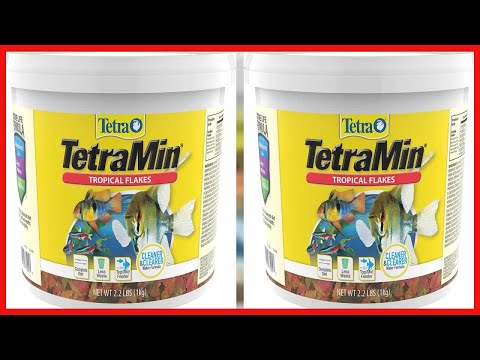 Tetra TetraMin Tropical Flakes 2.2 Pounds, Nutritionally Balanced Diet For Aquarium Fish (77005)