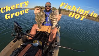 Incoming Tide Produces BIG Fish in Cherry Grove South Carolina