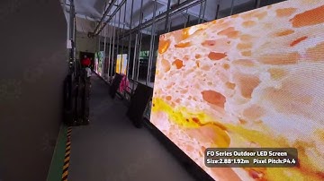 CANBEST FO Series: Outdoor Die-Casting Aluminum LED Screen