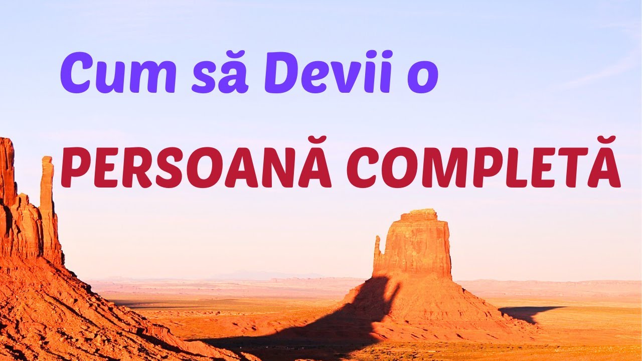 CE VEI FACE TU CÂND DEVII COMPLET - YouTube