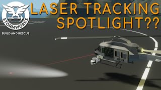 Laser Tracking Spotlight???? - Stormworks screenshot 1