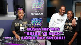 BUSTA RHYMES x DJ NOTNICE 'BREAK YA NECK' LABOR DAY SPECIAL | RADIO MIX   INTERVIEW
