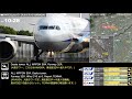 【管制官の飛行機さばきvol.6】大阪伊丹空港 パラレル管制編【ATC字幕・レーダー・運航票付き】