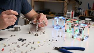 Proyek Elektronik DIY | Cara Membuat Lampu Kubus Flip dengan Saklar Merkuri