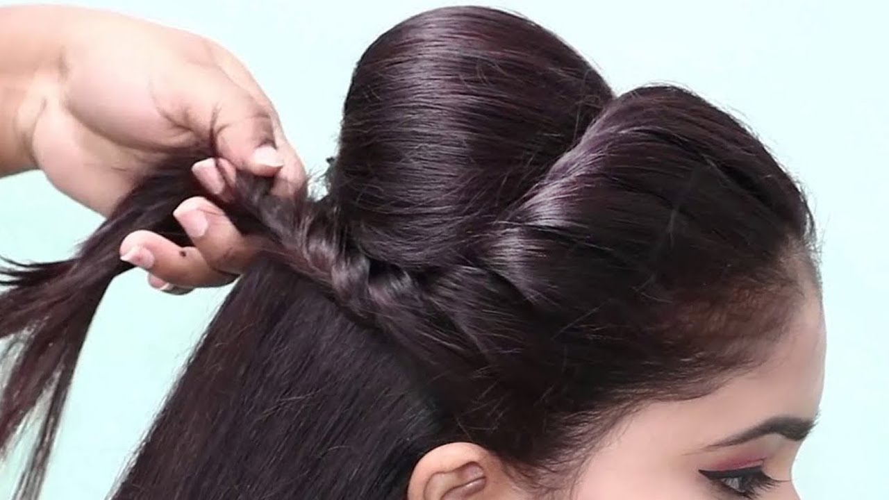 Bridal Hairstyle for Saree for Wedding reception and other occasions-sieuthinhanong.vn