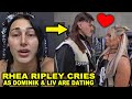 Rhea ripley cries as dominik mysterio  liv morgan are dating new wwe couple debuts on raw