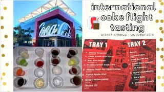 We closed down the Coca Cola store! | international soda flight tasting | October 2019