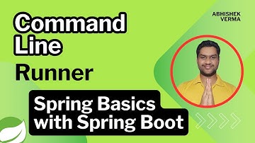 Chapter-10: CommandLineRunner in Spring Boot #javaprogramming #springboot #springbootseries