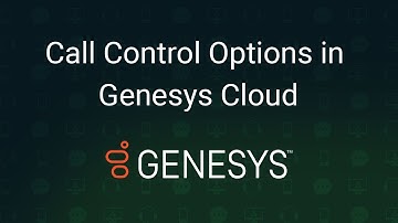 Call Control Options in Genesys Cloud