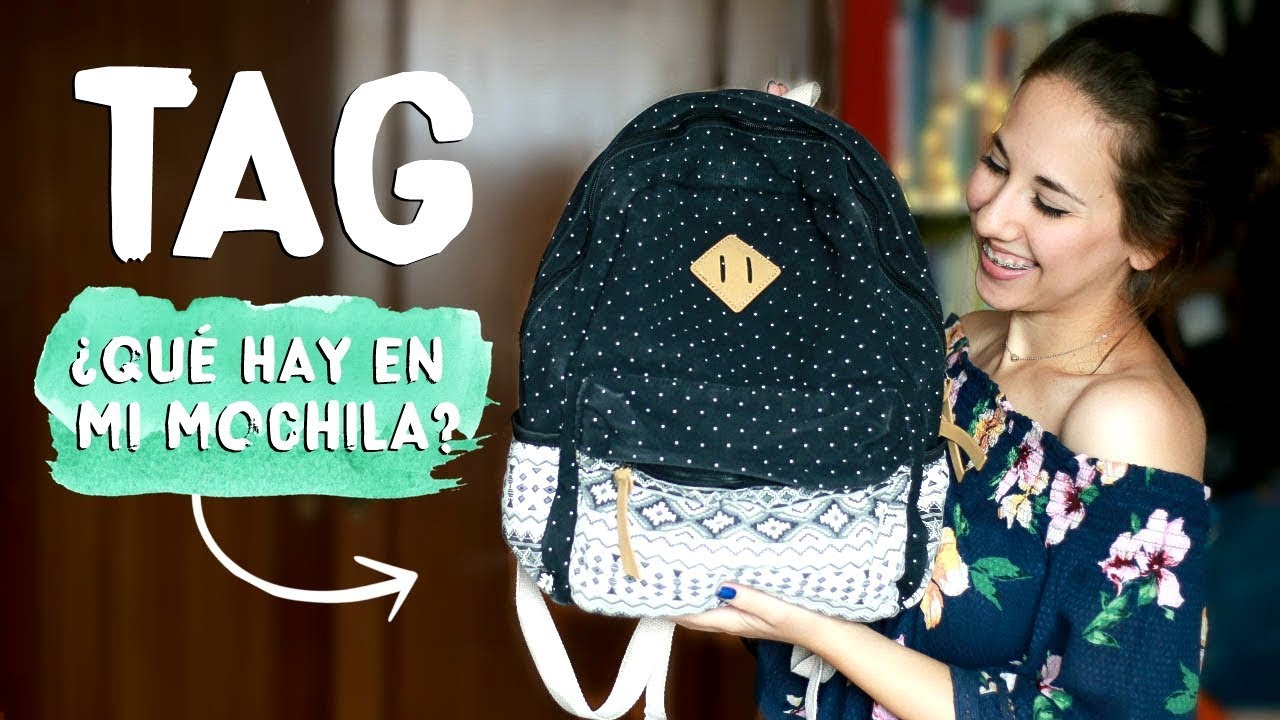 ¿QUE HAY EN MI MOCHILA? | What's in my bag? - Neni ♥