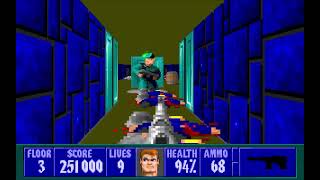 Frantic Passages (Wolf3D) - Level/Niveau 3