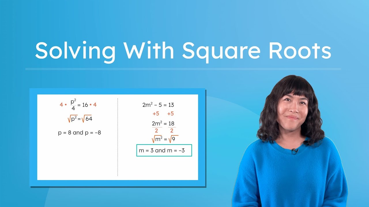 Solving With Square Roots - How To Solve an Equation With a Squared ...