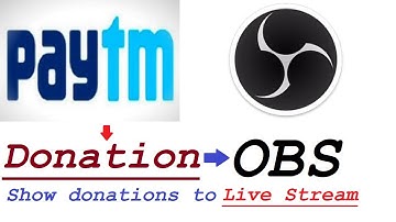 How to add Paytm donation alert in Live Stream and OBS