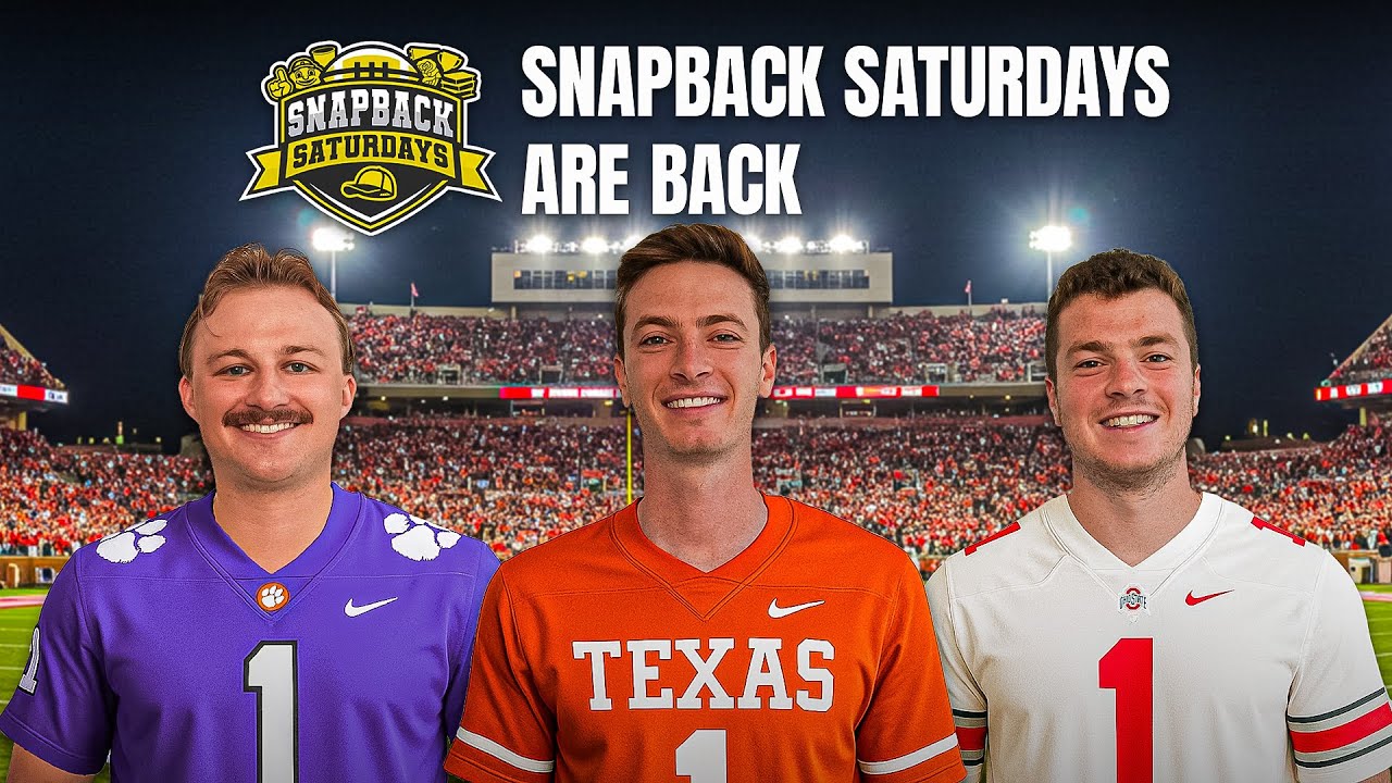 The Greatest College Football Tour is BACK! (Snapback Saturdays Vol. 2)
