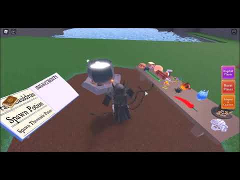 how to make a teleport potion in Roblox Wacky Wizards