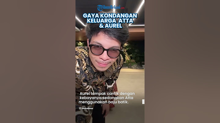 Gaya Kondangan Keluarga Atta Halilintar dan Aurel Hermansyah, Ameena & Azura Tampak Lucu